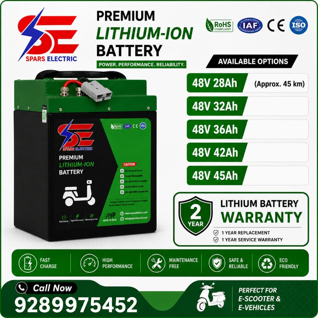 SPARS Battery Premium Lithium-Ion Battery